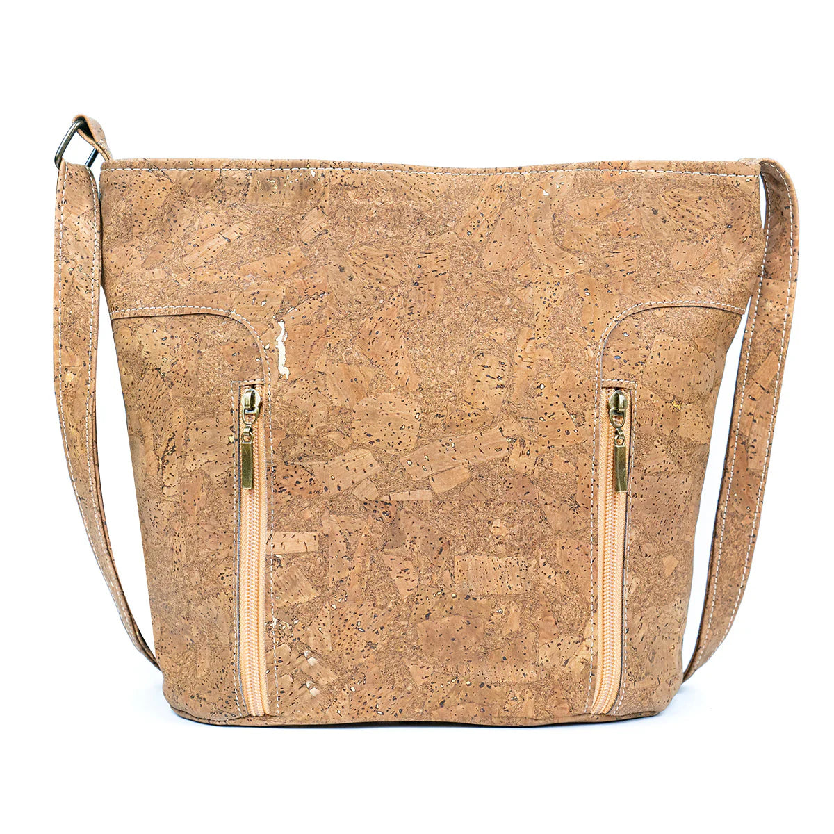 Cross Body - Natural Cork Crossbody Bag in Premium Cork