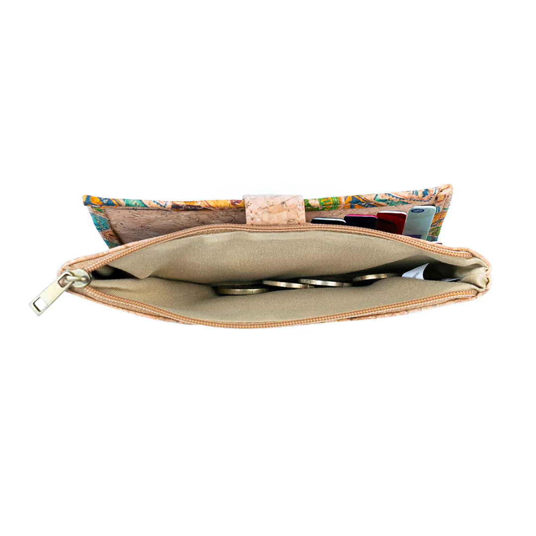 Wallet natural cork Sleek Vegan Cork Wallet