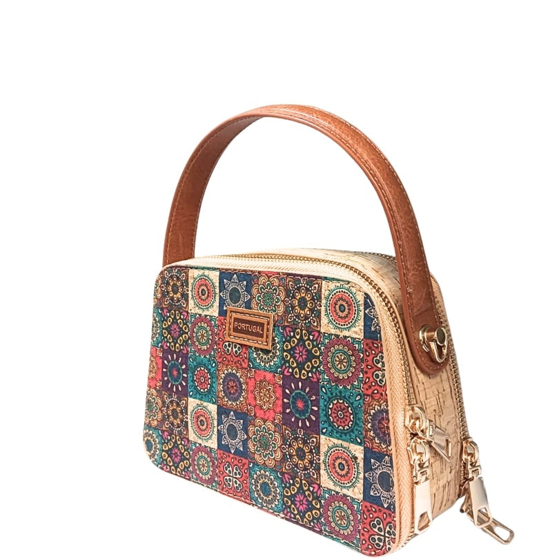 Crossbody natural cork purse
