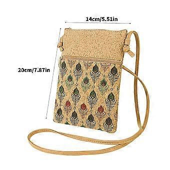 Crossbody natural cork