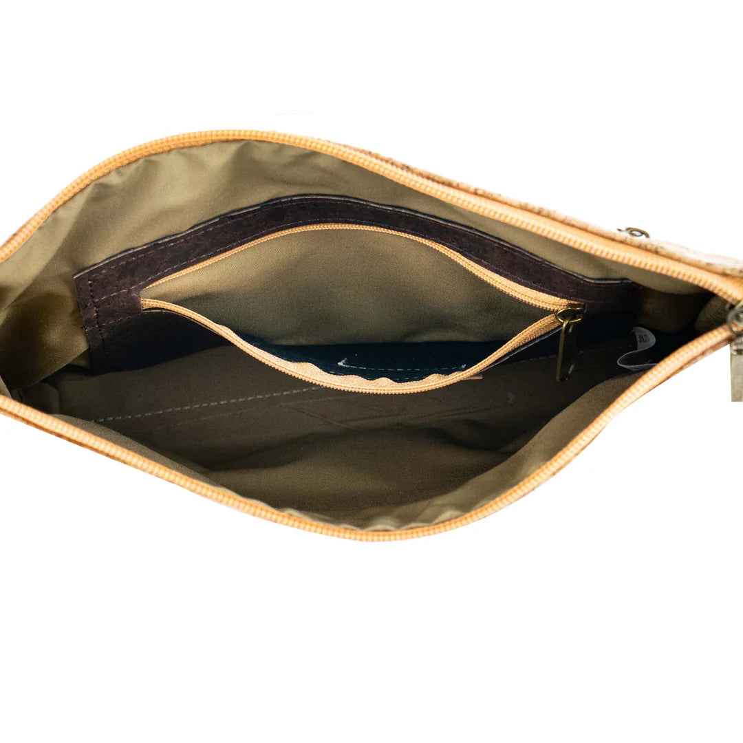 Crossbody natural Cork Crossbody Bag Shoulder Purse