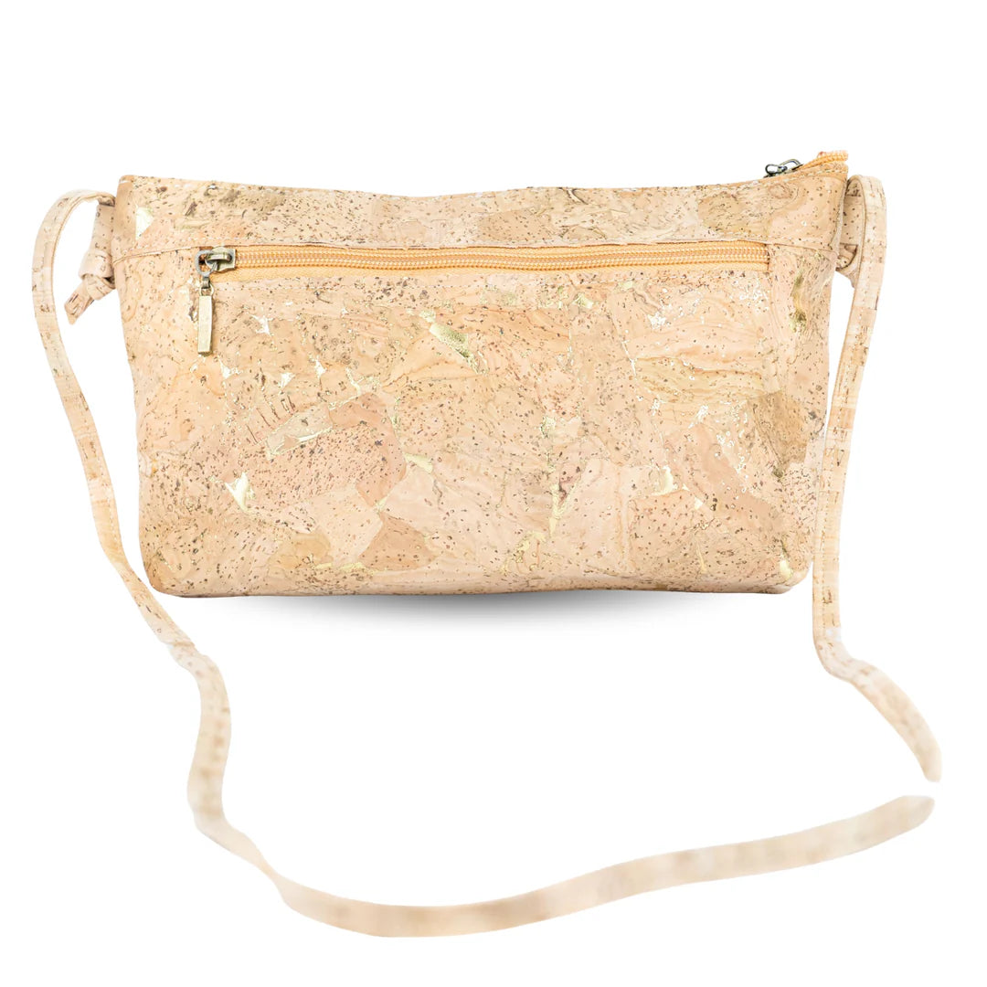 Crossbody natural Cork Crossbody Bag Shoulder Purse