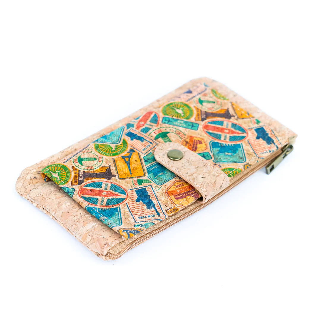 Wallet natural cork Sleek Vegan Cork Wallet