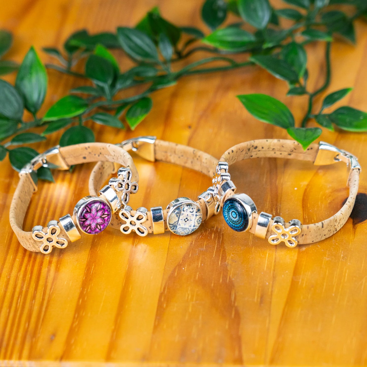 Bracelet - Natural cork bracelet-