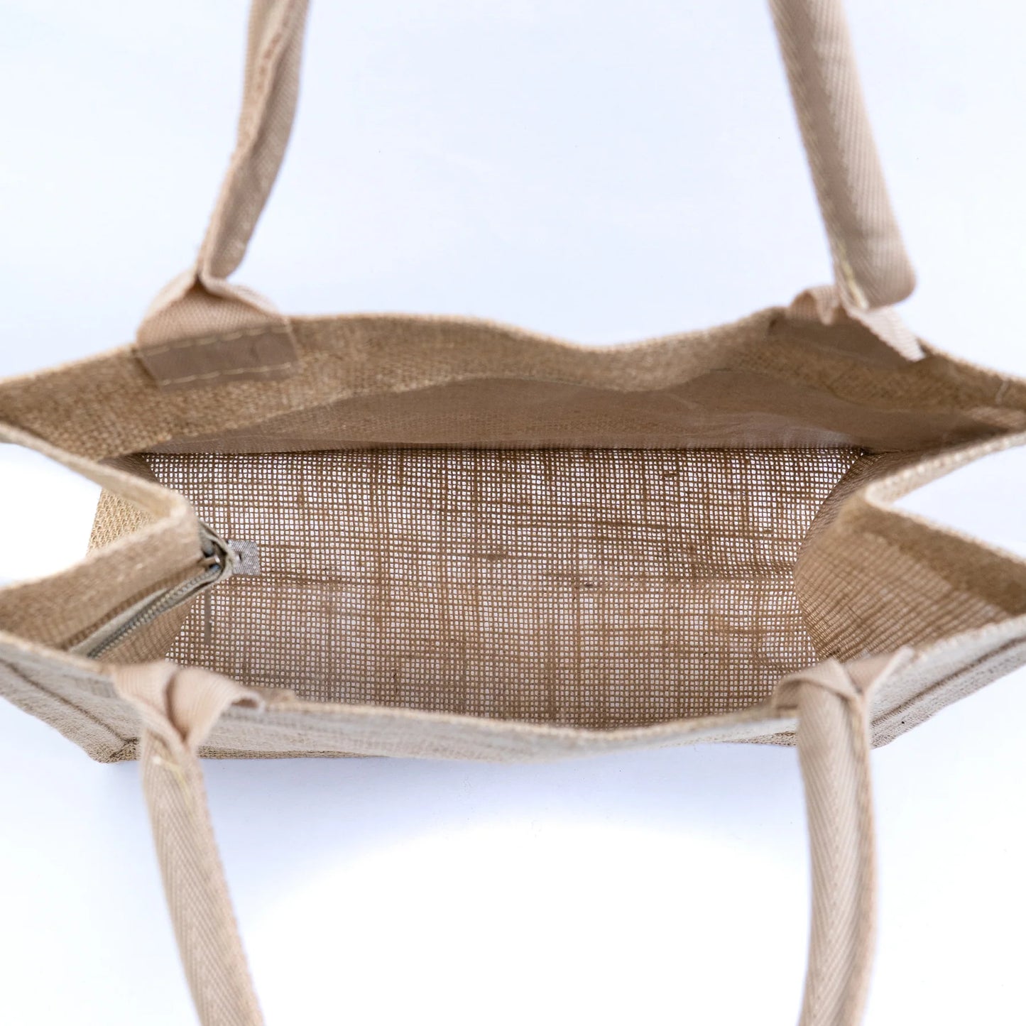 Tote Handbag-Cork & Jute Tote Handbag