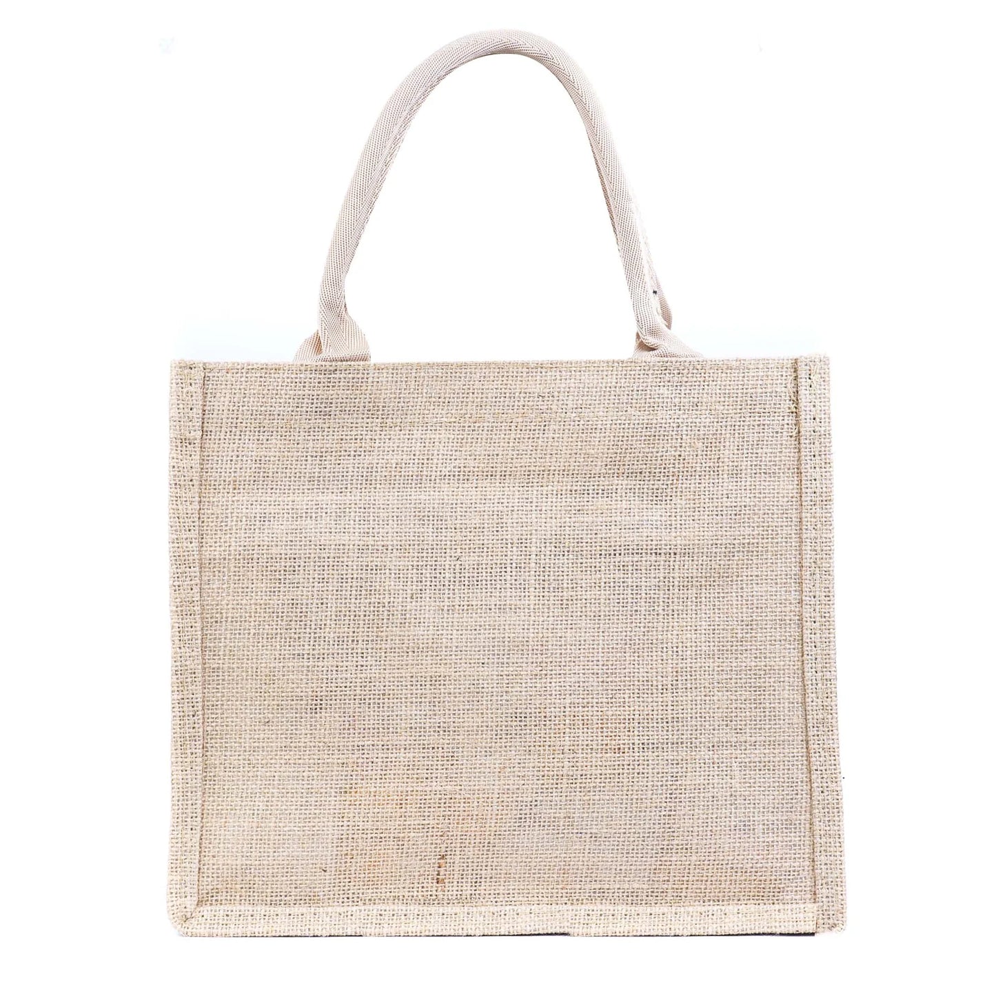 Tote Handbag-Cork & Jute Tote Handbag