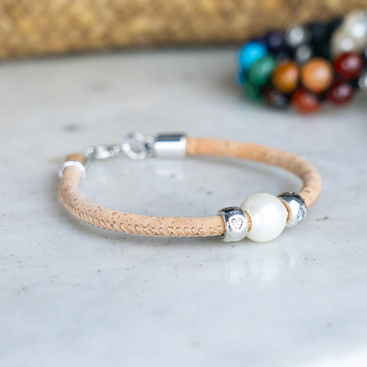 Bracelet Natural With Pearl Beads Women Bracelet