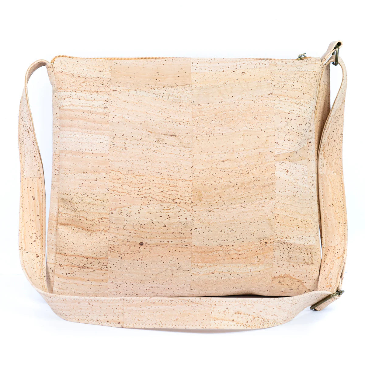 crossbody lady bag Natural cork zipper handbag crossbody lady bag