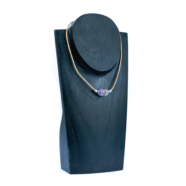 necklace handmade women's cork necklace