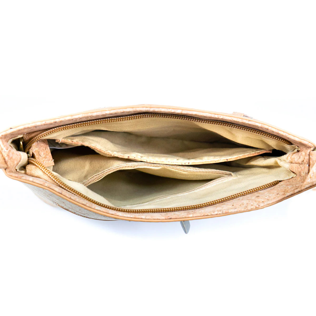 Crossbody Natural  Cork Pattern Printed  Crossbody Bag