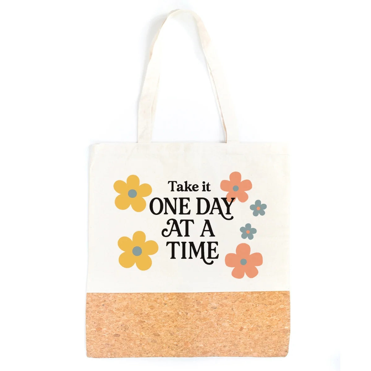Tote Bag - Cotton and Cork Combination
