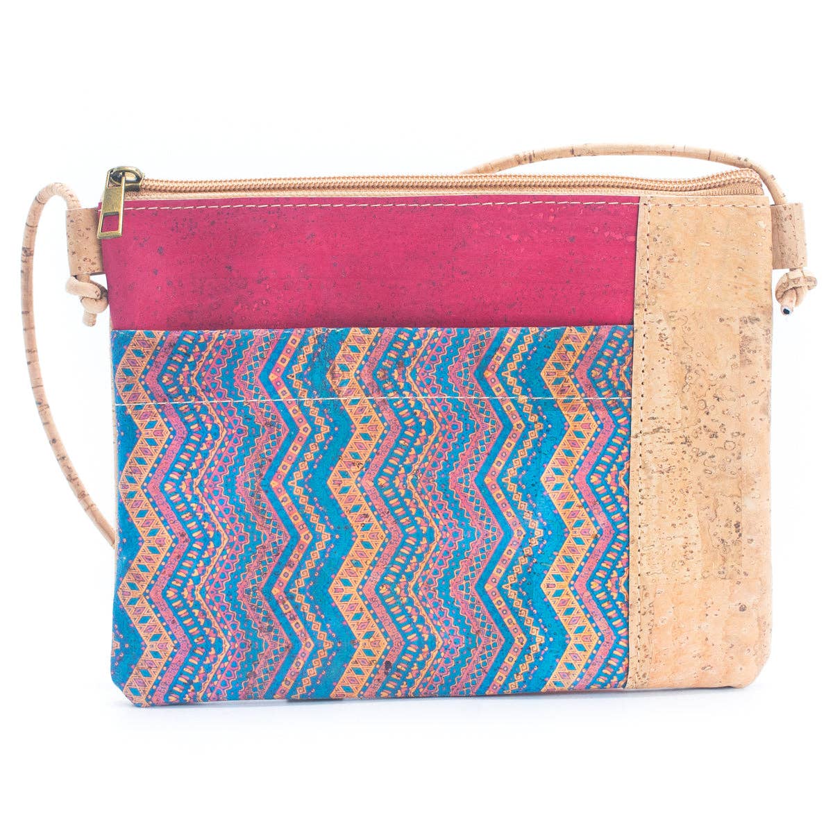 Crossbody Natural Cork Crossbody Bag