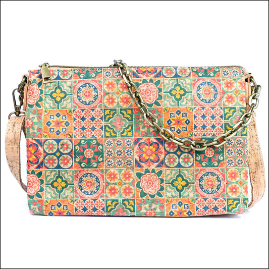 Crossbody shoulder strap - Natural cork crossbody