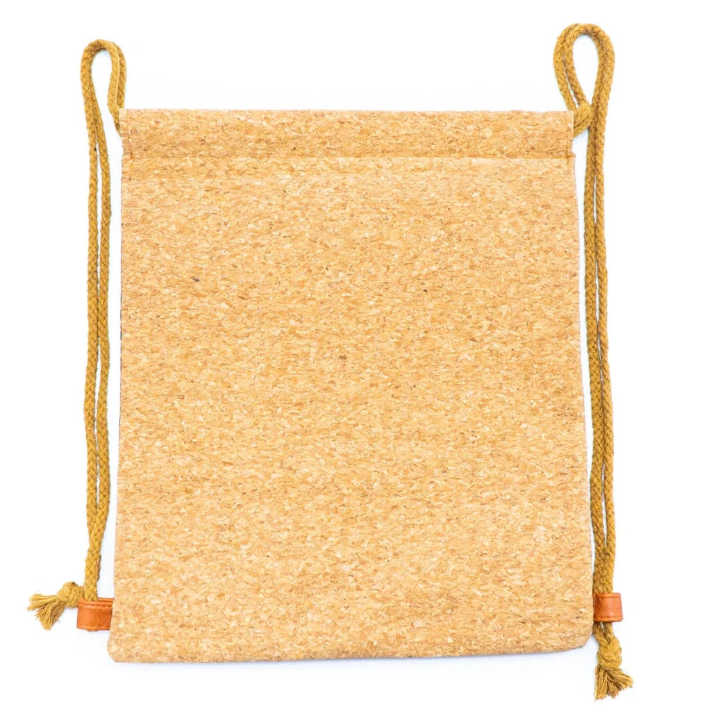 Back Pack - Gym Natural Cork Gym sack