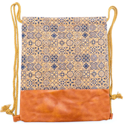 Back Pack - Gym Natural Cork Gym sack