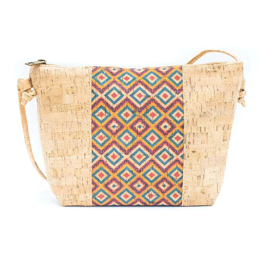 Crossbody Natural Cork Crossbody Bag Medium model Smart Printed