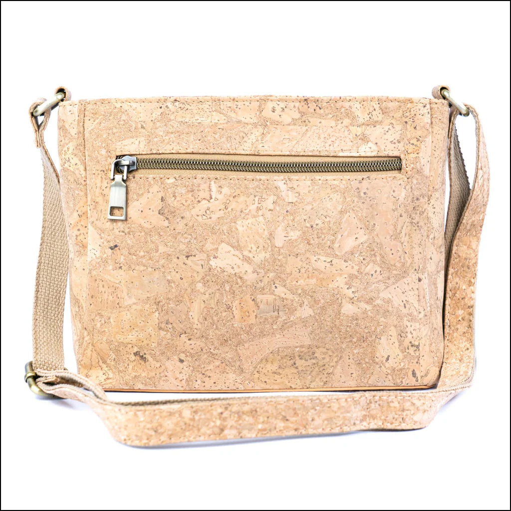 Crossbody Bag for Women Shoulder Purse with Zipper Pocket Natural Printed Cork Crossbody Bag for Women Shoulder Purse with Zipper Pocket